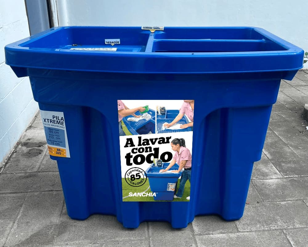 Venta de pilas plásticas